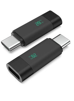 Buy USB C Extender Adapter 3.2/40Gbps Short Dock Extension Type-C 8K@60Hz PD 28W Type-C Male to Female Thunderbolt QC & Data Transfer for USB-C Devices(2 PCS) in Saudi Arabia
