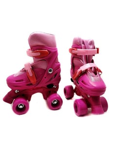 Buy Pink Four Wheel Skate Shoes L in Saudi Arabia