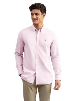 اشتري Men's Lion Oxford Shirt - Pink في السعودية