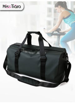 Buy Sports Gym Bag Travel Bags with Dry Wet Pocket and Shoe Compartment in UAE