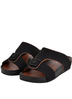 Buy Kids Black Arabic Slipper in UAE