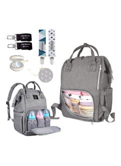 اشتري Diaper Bag, 2 Pacifier Clips, Pacifier Case في الامارات