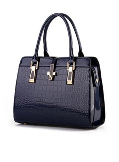 Buy Crocodile Texture PU Leather Handbag, Women Leather Crossbody Bag in UAE