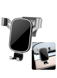 Buy Car Phone Holder for Tesla Model [Big Phones with Case Friendly] Auto Accessories Navigation Bracket Interior Decoration Mobile Cellphone Mount in UAE