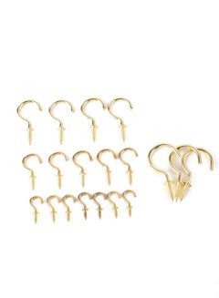 Buy 47-Piece Hook Screws & L-Shaped Hook Screws Kit in Saudi Arabia
