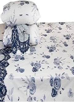 اشتري Family Bed 191 Touch Cotton Fitted Sheet Set of 4 size 180 x 200 cm في مصر