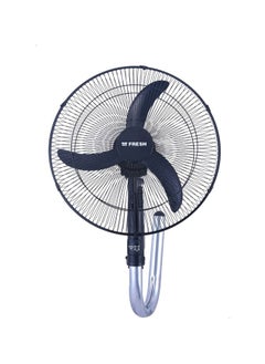 اشتري Fresh Shabah Wall Fan With Remote Control, 18 Inch - Black في مصر