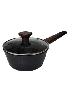 Buy Saucepan With Glass Lid 18cm in Saudi Arabia