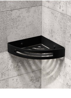 Buy Corner Shower Bathroom Stainless S304 black  mat color, 21.5 cm, type S304 in Egypt