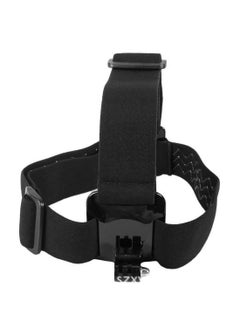 Buy Adjustable Elastic Camera Head Strap Belt Black in Saudi Arabia