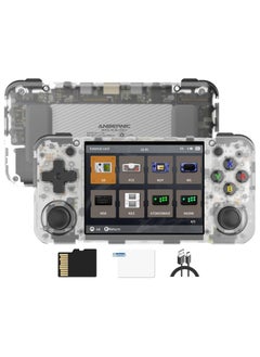 Buy RG35XX H Retro Portable Game Console, Support 5G HDMI TV Output, WiFi, Bluetooth 4.2, 3.5" IPS Screen, Built-in Linux System, 64G TF Card, 5515 Games in UAE