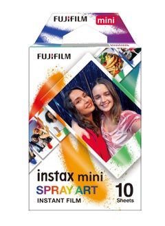 اشتري Fujifilm Instax Mini Spray Art Film - 10 Exposures في السعودية