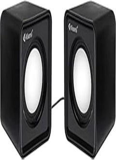 Buy Kisonli 310 Wired Black Square Computer Speakers, Assorted Colors in Egypt