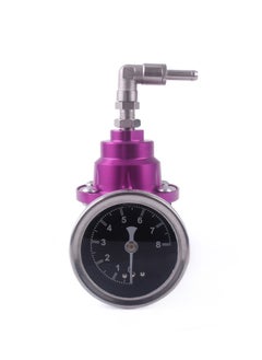 Buy Automotive Adjustable Fuel Pressure Regulator Oil Gauge, Economical Gas Saver Gasoline Regulator, Gas Oil Injection Pressure Regulator to Improve Car Performance, (Purple) in Saudi Arabia