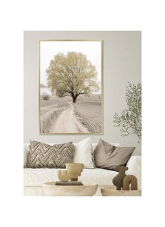 اشتري Kellan Natural Tree Wall Art Decorations Stretched Canvas Paintings Wall Decor For Living Room, Bed Room, Office 80x120cm Gold في الامارات