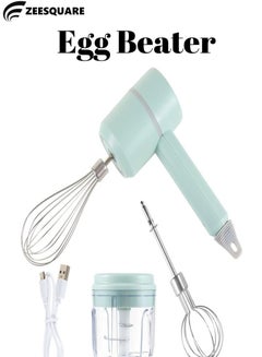 Buy Egg Beater 2 in 1 Vegetable Cutter Hand Held Mixer in UAE