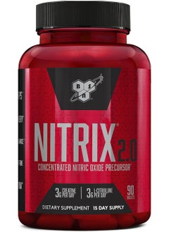 Buy NITRIX 2.0 Nitric Oxide Precursors 3g Creatine 3g L Citrulline Supports Workout Performance Pumps Muscle Recovery and Endurance  90 Tablets in UAE