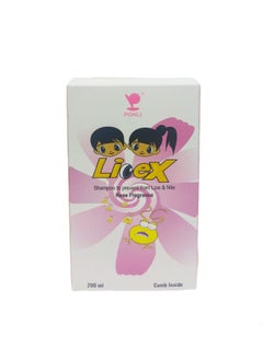 Buy Lioex Shampoo to prevent from Lice & Nits Rose Fragrance 200 ML in UAE