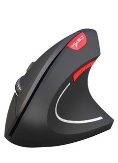 Buy Vertical Design 2.4GHz Wireless Mouse Black in UAE