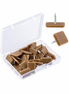 Buy Tack-in Drawer Glides Tack Glide, Brown Furniture Slider for Repairing Dressers, Making All the Drawers Slide Smoothly and Evenly (60 Pcs) in UAE