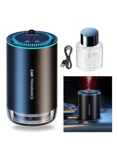 Buy Car Diffuser Humidifier with Star Projector – 150ml Aromatherapy Diffuser with LED Starry Light, Rechargeable Smart Air Freshener for Car, Home, and Office in UAE