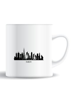 Buy Premium Quality Two Sided Printed Coffee Mug Tea Cup Dubai Skyline For Home Office, Kids Men Women in UAE