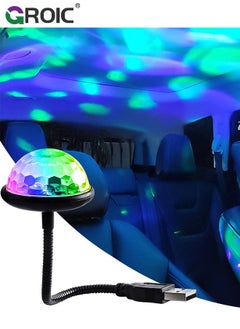 Buy Car Roof Lights, Mini Led Projection Lamp Star Night, USB Star Projector Night Light, Adjustable Interior Car Lights,Portable Car LED Lights 7 Colors Led Projection Lamp Star Lights for Car Decor in Saudi Arabia