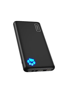 Buy Power Bank, USB C in&out Slimmest 10000mAh Portable Charger, Triple 3A High-Speed Charge External Battery Pack, Flashlight Phone Charger for iPhone 15 14 13 12 11 X Samsung S22 S21 Google LG iPad in UAE