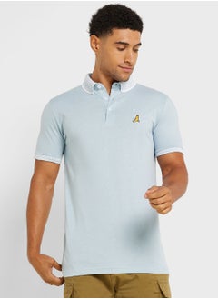 Buy Mens Ss Jersey Polo With Split Hem Side in UAE