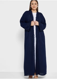 Buy Embellished Detail Abaya With Inner & Sheila in UAE