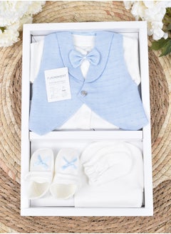 Buy 4-Piece Baby Suit Set with Gift Box in Saudi Arabia