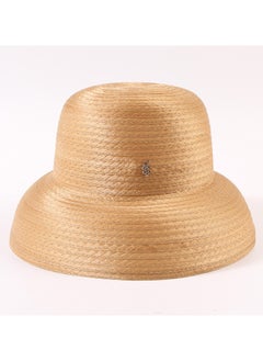 اشتري New Eugenia Straw Hat Sunscreen and Sunshade Hat M Fisherman's Hat في الامارات