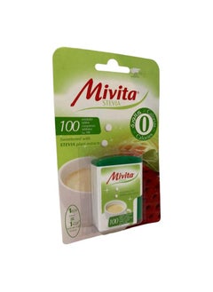 Buy Mivita Stevia Zero Calories, 100 Tablets in UAE