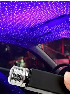 Buy USB Car Roof Atmosphere Starry Sky Lamp Ambient Star Light LED Projector  Adjustable  Light Effects in UAE