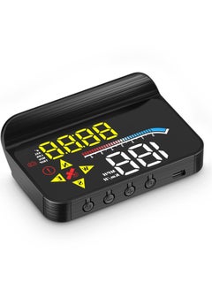 Buy Car Hud Gps Speedometer, Head Up Display For Cars, Digital Speedometer For Car Mph, Easy-to-Read, High-Performance Speed Tracker for All Vehicle Types in Saudi Arabia