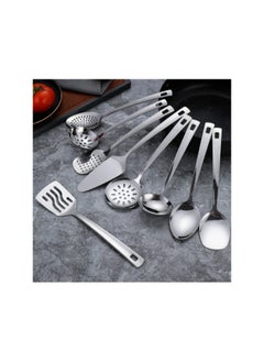 اشتري New Stainless Steel Spatula Nine Piece Set في السعودية