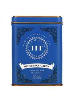 اشتري Harney & Sons, HT Tea Blend, Blueberry Green Tea, 20 Sachets, 1.4 oz (40 g) في الامارات