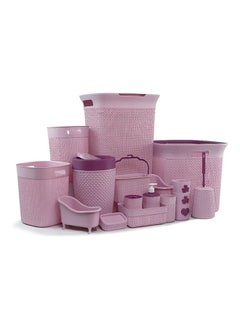 Buy Feelo Bathroom Plastic Set 17 Pcs in Egypt