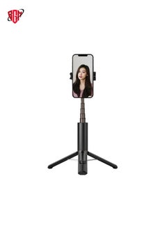 اشتري Cyke AB202 Bluetooth الهاتف المحمول Selfie Stick Desktop Bracket Bracket Tripod (Black) في الامارات