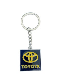 Buy Toyota Logo Car Metal Key Chain Key Ring For Cars in Saudi Arabia