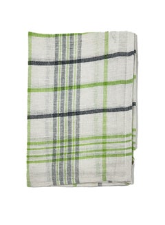 Buy BYFT Orchard Green Multi Checks (50 x 70 Cm)Tea Towel-Set of 6 in UAE