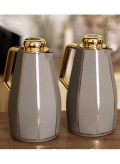 Buy Deva thermos set for tea and coffee from Al Saif, Brown in Saudi Arabia