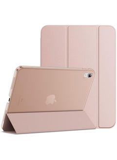 Buy Case for iPad 10 (10.9-Inch, 2022 Model, 10th Generation), Slim Stand Hard Back Shell Cover with Auto Wake/Sleep (Rose Gold) in UAE