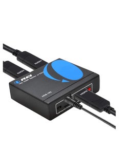Buy 4K 1 in 2 Out HDMI Splitter Ultra HD 4K @ 30 Hz 1x2 V. 1.4 HDCP Power HDMI Supports 3D Full HD 1080P for Xbox PS4 PS3 Fire Stick Blu Ray Apple TV HDTV Adapter Included in UAE