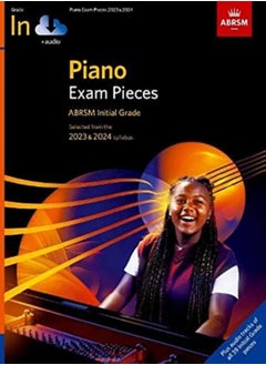 اشتري Piano Exam Pieces 2023 & 2024 Abrsm Initial Grade With Audio 2023 & 2024 Syllabus by ABRSM Paperback في الامارات