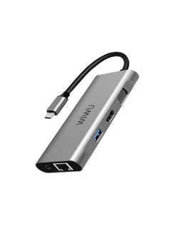Buy Alpha 11 In 1 USB-C Hub A11312H - Gray in UAE
