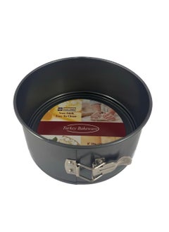 Buy Non-stick Deep Springform Pan, 20cm x 10cm, Black in UAE