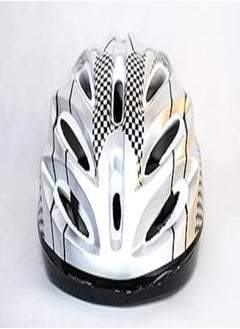 اشتري Generic Multisport Helmet - Silver and Black في مصر