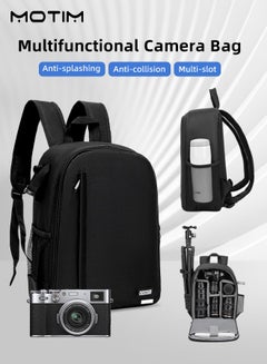 اشتري Camera Backpack Bag Professional for DSLR/SLR Mirrorless Camera Waterproof, Camera Case Compatible for Sony Canon Nikon في السعودية