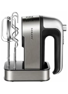 Buy Sokany Electric Stand Mixer - 5 Speeds 350W (SK-6627), Silver in Egypt